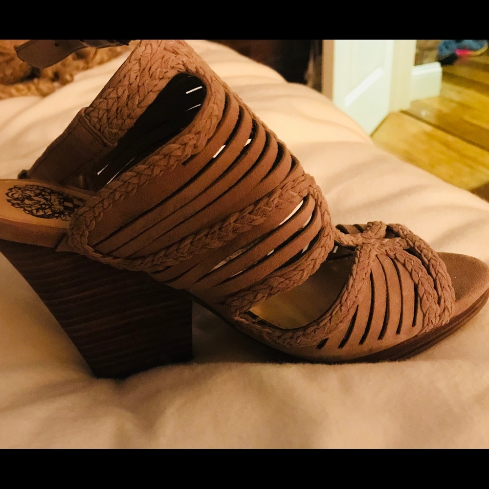 Tan sandals